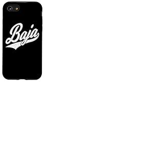Baja California Varsity Script Classic Sport Jersey Style Coque pour iPhone SE (2020) / 7/8