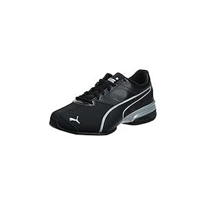 Zapatillas de running Tazon 6 FM Puma Black / Puma Silver para hombre - 9.5 D (M) US