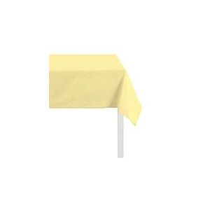 APELT Nappe décorative, Polyester, Jaune, 100 x 100 x 0,2 cm