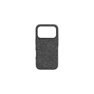 Swarovski Coque High pour iPhone, Cristaux Noirs Scintillants, Compatible avec Les chargeurs Apple Officiels, &eacute;tui de Protection raffin&eacute;, Compatible avec iPhone 17 Pro, Noir