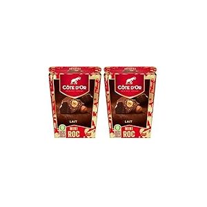 C&ocirc;te d'Or - Mini Roc Lait - Chocolats de No&euml;l - Boite de 279g (Lot de 2)