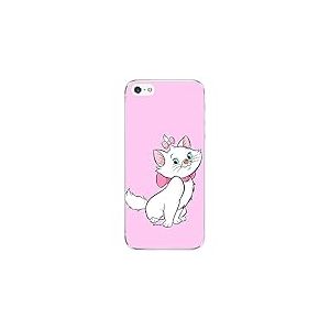 ERT GROUP Coque de téléphone Portable pour Iphone 5/5S/SE Original et sous Licence Officielle Disney Motif Marie 007 Parfaitement adapté à la Forme du téléphone Portable, Coque en TPU