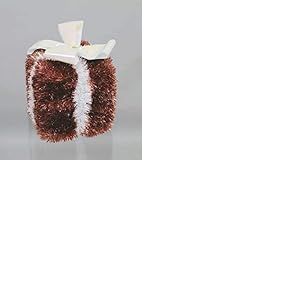 Euronatale DEC.Fil Rose/Blanc Coffret Cadeau 20 cm, comme Photo, Unique