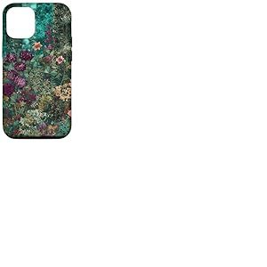 Jardin Botanique Nature Vintage Coloré Floraison Esthétique Coque pour iPhone 12/12 Pro