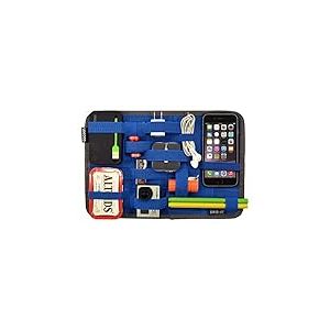 Cocoon GRID-IT - Organisateur de poche 12 "avec sangles élastiques / Organisateur pratique pour porte-documents, sac à main / Bleu - 30,5 x 1,9 x 20,3 cm