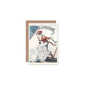 Artery8 La Vie Parisienne Pirates Swashbuckler Magazine Cover Sealed Greeting Card Plus Envelope Blank inside Couverture du magazine Couverture