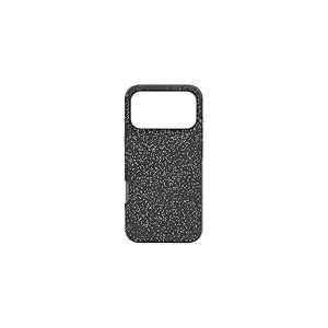 Swarovski Coque High pour iPhone, Cristaux Noirs Scintillants, Compatible avec Les chargeurs Apple Officiels, &eacute;tui de Protection raffin&eacute;, Compatible avec iPhone 17 Pro Max, Noir