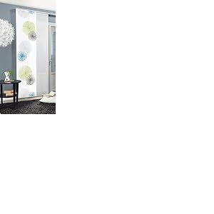 Home Fashion 87999-768 Panneau Japonais Polyester H:245 x W: 60 cm - VERT