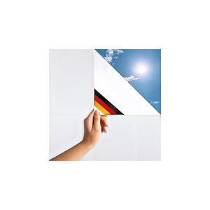 MARAPON&reg; Film en Verre d&eacute;poli occultant [0,75 x 4 m] avec e-Book et Instructions vid&eacute;o (fran&ccedil;ais Non Garanti) &ndash; Film adh&eacute;sif Brise-Vue pour fen&ecirc;tre, Cuisine, Salle de Bain, Bureau