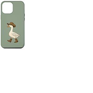 Cowboy Goose Funny Western Walking Boots Chapeau Humour Coque pour iPhone 12 Pro Max