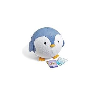 Learning Resources Yoga Ball Buddy avec BubblePlush Pingouin, Ballon de Yoga pour Enfants d&egrave;s 3 Ans, Jeu de Yoga pour &Eacute;quilibre et Mouvement, avec 12 Cartes Yoga et Pompe Incluse