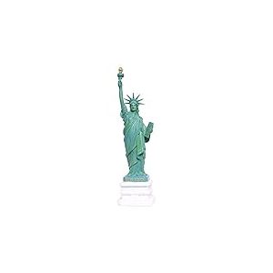 SAINWORDS Statue de la Liberté - Souvenirs de la Ville de New York - Cadeaux - Décoration d'intérieur Moderne pour Salon, bibliothèque, Armoire, Table, extérieur - Sculpture de Jardin (37,6 cm)