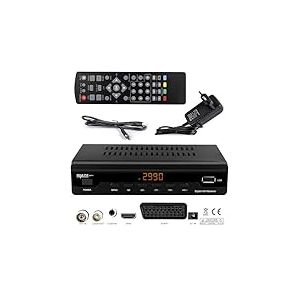 Hd-line EC 2990 D&eacute;codeur TNT - Full HD 1080p - DVBT-2 - Tuner TNT - Decodeur TV (HDTV,SCART,USB) HD pour TV