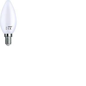 Ampoule Led - Ampoule gros culot à vis - Ampoule led Baillonnette - Ampoule Flamm e - Equivalent ampoule halogene - Led S19 C35 Verre Depoli 4W E14 4000K - 600406 Debflex