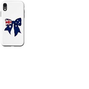 Ruban Coquette Drapeau Australien Australien Fille Coque pour iPhone XR