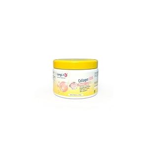 LongLife® Collagen 5000 Powder | 5000 mg de collagène hydrolysé de types I et III en poudre | Bien-être de la peau | 25 doses | Goût neutre et sans gluten