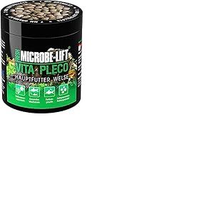 Aliment silures Aquarium &ndash; ARKA Vita Pleco 250 ML &ndash; granul&eacute;s Mous press&eacute;s &agrave; Froid pour Poissons de Fond & L-Catfish &ndash; stimule Croissance, vitalit&eacute; & Couleurs &ndash; coule sans Troubler l&rsquo;Eau