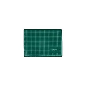 Rayher Tapis de découpe, vert, 1 pce., 60X45cm, épaisseur 3mm, quadrillé, arts créatifs, plan de travail, protection-8923600