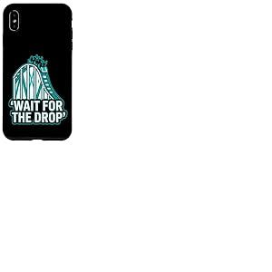 Roller Coaster Wait for The Drop Funny Coque pour iPhone XS Max