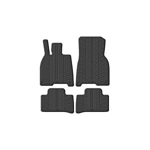 Gledring Set Tapis de Caoutchouc Compatible avec Mercedes EQE (V295) 2022- (T Profil 4-pi&egrave;ces + Clips de Montage), Noir