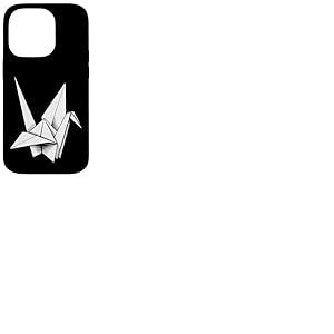 Grue Origami Coque pour iPhone 14 Pro