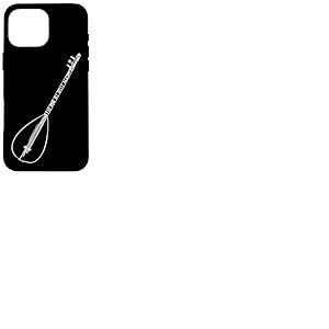 Saz Baglama Instrument Traditionnel Turc Guitare Turque Coque pour iPhone 16 Pro Max