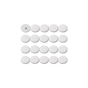 cyclingcolors 20x Cache vis Plastique Blanc M8 tête bombée 6.2x18x3.5 CHC et FHC 6 pans Creux Allen Hexagonal Meuble Table Chaise Capuchon Bouchon Trou Protection