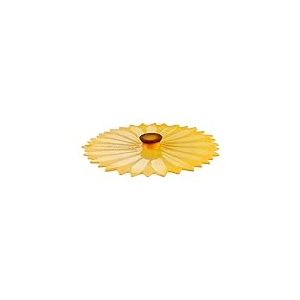 Charles Viancin - Couvercle Sunflower en Silicone -23cm- Couvercle Herm&eacute;tique pour Stocker et Cuisiner vos Aliments - Sans BPA - Compatible Four, Micro-Ondes, Cong&eacute;lateur, Cuisini&egrave;re et Lave-Vaisselle