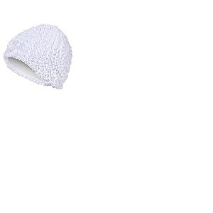 Fashy Bonnet de Bain &agrave; Volants pour Femme - Blanc