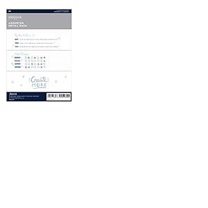 Filofax L346002 Assortiment de recharge A4, 60 feuilles