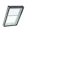 Store d'obscurcissement Roto ZRV Originale - Occultation Presque Totale - Rail de Guidage Argent - pour la Série Designo R4/R7 et Classic 43/73 - Taille 054/098 | 05/09 - Couleur du Tissu Blanc