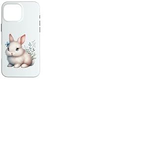 Illustration de Lapin Prairie Coque pour iPhone 16 Pro Max