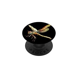 Libellule Dragonfly Insectes Volants Ailes Colorées Douces PopSockets PopGrip Adhésif