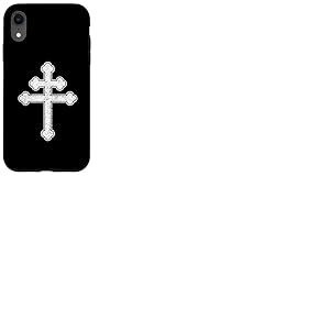 Croix de Lorraine Chevaliers Templiers Franc-Maçon Bague Magnum Coque pour iPhone XR