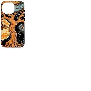 Soleil & Lune Yin Yang Arbre de Vie Yggdrasil Coque pour iPhone 16 Pro