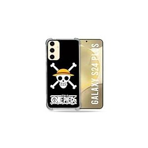 Cokitec Coque Renforcée pour Samsung Galaxy S24 Plus Manga One Piece Tete de Mort