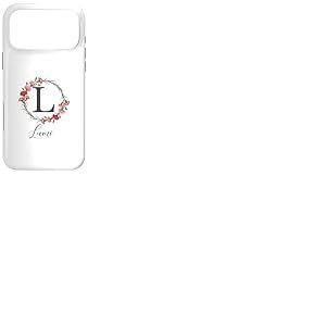 Floral Lumi Nom Fleurs Nom Personnalis&eacute; Lumi Coque pour iPhone 17 Pro Max