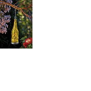 Hellum 300314 Guirlande lumineuse décorative en verre avec 8 LED Jaune