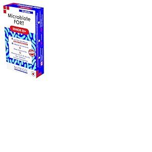 NUTRIGÉE - Microbiote Fort - Sénior 50+ - Renforce & Nourrit La Flore Intestinale, Maintient Ossature & Fonction Cognitive Normales, Réduit La Fatigue - 1 Prise/Jour - 30 Gélules - Fabriqué en France
