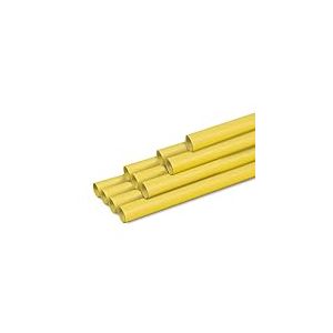 Clairefontaine 95715Cpack - Un Carton De 10 Rouleaux De Kraft Couleur Recycl&eacute; - Dimensions : 3x0,70m - Kraft Recycl&eacute; 65g - Couleur : Jaune Citron - Emballage Cadeau, Loisirs Cr&eacute;atifs, Papier Cadeau