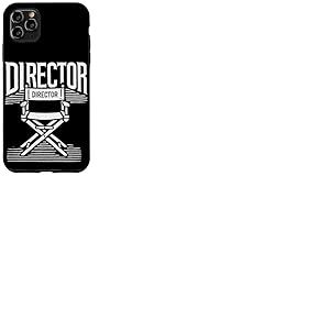 Chaise de réalisateur de cinéaste, Directeur, Design Regisseur Coque pour iPhone 11 Pro Max