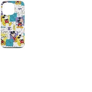 Coque pour iPhone 13 Pro Disney Mickey Mouse Retro Classic Vintage Animation Designs