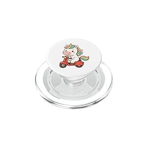 Trottinette Licorne pour garçons, Filles, Hommes, Femmes, Enfants et Adultes PopSockets PopGrip pour MagSafe