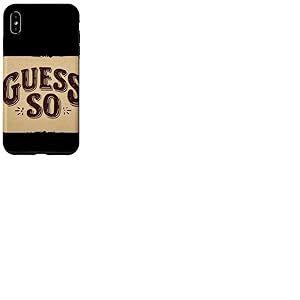 Superbe Costume Guess So Speech Coque pour iPhone XS Max