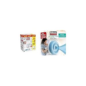 Rubson | Pack anti-humidité complet Aéro 360° Pure : lot de 2 absorbeurs d'humidité + 8 recharges de 450 g – Déshumidificateurs d’air pour pièces jusqu’à 20 m² – Recommandé par l’AFPRAL*
