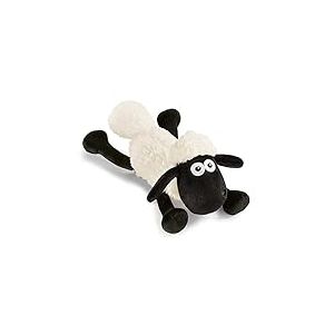 NICI Peluche Shaun Le Mouton couché 20 cm 48051 Blanc