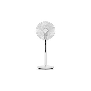 VIOLA Ventilateur sur Pied Silencieux avec T&eacute;l&eacute;commande, Moteur Brushless &Eacute;conomie, Puissant Flux d&rsquo;air, 32 Vitesses, Oscillant 320&deg;, Hauteur r&eacute;glable, Incliner vers le haut 90&deg;, Minuterie