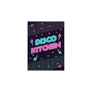 Wee Blue Coo Disco Kitchen 80s Large Art Print Poster Wall Decor Cuisine Grand Art Affiche Mur Déco