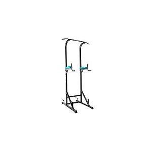 Cecotec Station de Musculation Multifonction Drumfit PullUps 4000 Power Tower Tour. Rack de Traction et de Fonds, Rembourrée et avec Poignées Antidérapantes, Hauteur Réglable, Poids Maximum 150 kg