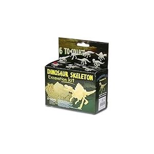 Brightium Kit d'excavation - Ensemble d'outils pour Creuser et Assembler Un Squelette de Dinosaure - Idéal pour Encourager la curiosité et l'apprentissage.